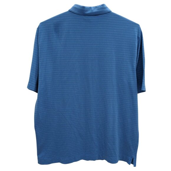 FootJoy Polo Shirt Men Size XL Striped Golf Performance Casual Sportswear Preppy - Picture 2 of 8